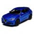 1/24 Burago Alfa Romeo Stelvio Blue