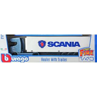 1/43 Burago Hauler with Trailer Scania 770S