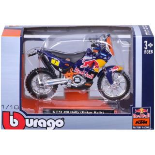 1/18 Burago Red Bull ΚΤΜ Motorcycles - KTM 450 Rally 2019 (Dakar Rally)