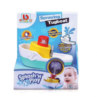 Burago Junior Splash 'N Play Spraying Tugboat