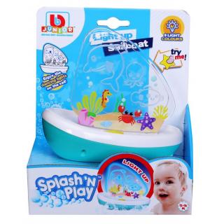 Burago Junior Splash 'N Play Light Up Sailboat