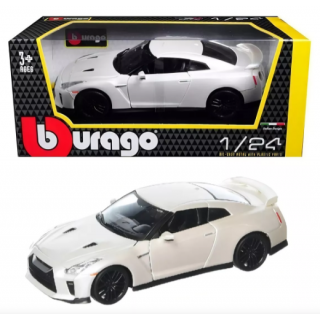 1/24 Burago Plus 2017 Nissan GT-R Λευκό