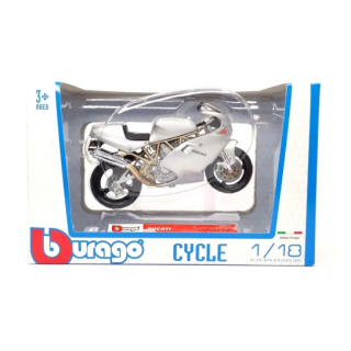 1/18 Burago Ducati Supersport 900 Final Edition Silver