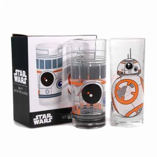 Half Moon Bay: Glass Boxed (450ml) Set of 2 - Star Wars (BB-8)