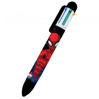 Στυλό με 6 Χρώματα Marvel Spiderman