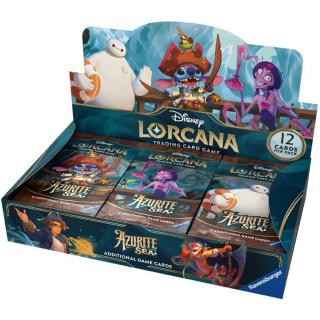 Disney Lorcana TCG Azurite Sea Booster - English Edition