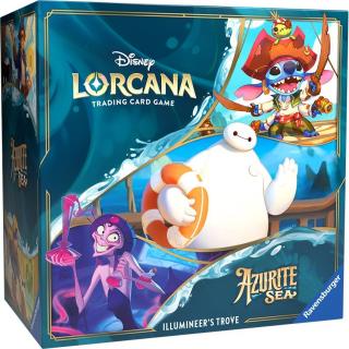 Disney Lorcana TCG Azurite Sea llumineer's Trove - English Edition