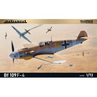 Eduard Plastic Kits: Bf 109F-4 1/72 Profipack in 1:72