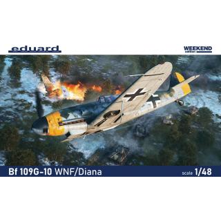 Eduard Plastic Kits: Bf 109G-10 WNF/Diana Weekend edition in 1:48