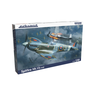Eduard Plastic Kits: Spitfire Mk.Vb mid, Weekend edition in 1:48