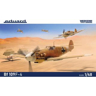 Eduard Plastic Kits: Bf 109F-4 1/48 Weekend edition in 1:48