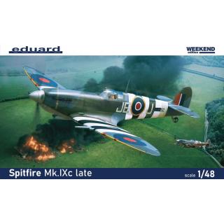 Eduard Plastic Kits: Spitfire Mk.IXc late 1/48 EDUARD-WEEKEND in 1:48