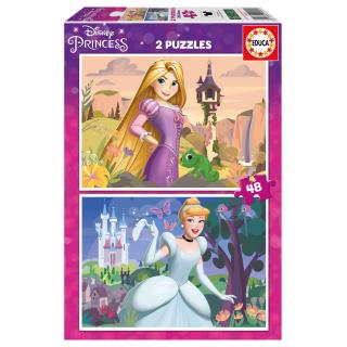 Educa Puzzle 2 x 48 τεμ. - Disney Princess