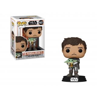 Funko POP! Star Wars: Mandalorian - Mando Holding Child