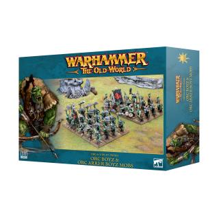 Orc & Goblin Tribes - Orc Boyz & Orc Arrer Boyz Mobs - The Old World