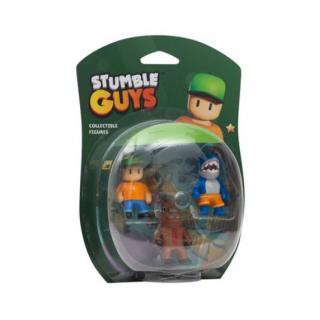 Stumble Guys 3 Συλλεκτικές Φιγούρες 6 εκ. - Αγόρι με Καπέλο