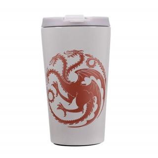 Half Moon Bay: Travel Mug (Metal) - Game of Thrones (Mother of Dragons)