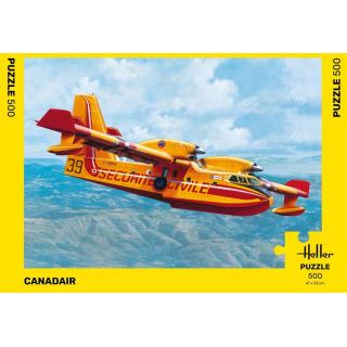 Heller: Puzzle Canadair 500 Pieces