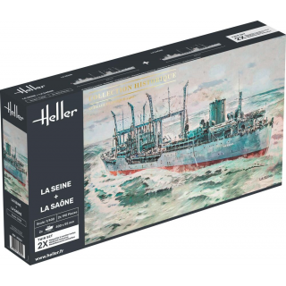 Heller: La Seine + La Saone Twin Set in 1:400