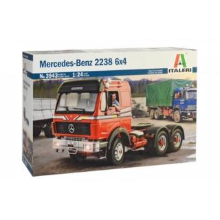 Italeri: 1:24 Trucks and Trailers - Mercedes-Benz 2238 6X4