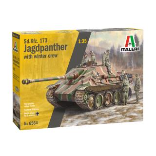 Italeri: 1:35 Sd.Kfz.173 Jagdpanther with Winter Crew