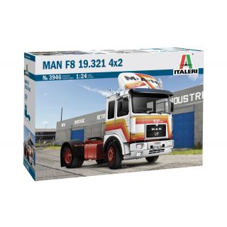 Italeri: 1:24 Trucks and Trailers - Man F8 19.321 4χ2 Axle Tractor