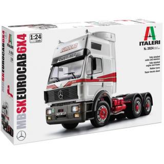 Italeri: 1:24 Trucks and Trailers - Mercedes-Benz SK Eurocab 6x4