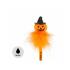 Legami Halloween Ballpoint Gel Pen Pumpkin with Light