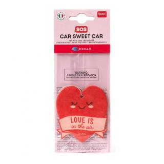 Legami Air & Car Freshener - SOS Car Sweet Car - Heart - Αποσμητικό Αυτοκινήτου