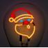 Legami Light Bulb Shaped Table Lamb - Bulb Fiction Santa Claus