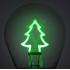 Legami Light Bulb Shaped Table Lamb - Bulb Fiction Christmas Tree