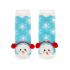 Legami Non-Slip Socks Christmas Edition - It's a Match! - Snowman (Kids One Size No 26-34)