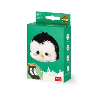 Legami Non-Slip Socks Christmas Edition - It's a Match! - Penguin (Kids One Size No 26-34)