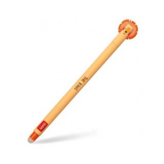 Legami Erasable Gel Pen Lion Orange Ink