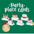 Legami Party Place Cards 12 pcs Chrismtas Edition