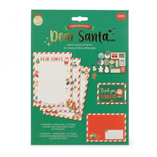 Legami Dear Santa Claus Letter Kit 6 pcs Chrismtas Edition