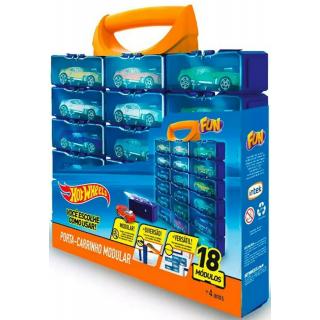 Hot Wheels Intek: Multibrick Car Case (Stores up to 18 Cars)