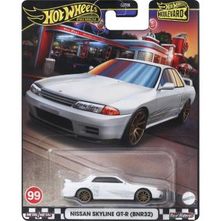 Αυτοκινητάκια Hot Wheels - Premium Boulevard Συλλεκτικά Αγωνιστικά - Nissan Skyline GT-R (BNR32 #99