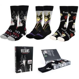 Disney Villains Socks 3-Pack 36-43