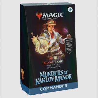 MTG - Murders at Karlov Manor Commander Deck - Blame Game - EN