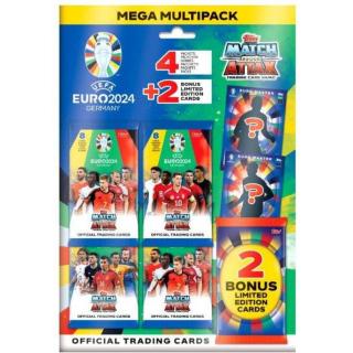 Topps Uefa Euro 2024 Trading Cards Mega Multipack