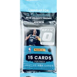 NBA Panini Optic Donruss 2021-22 NBA Cards Pack (15 Cards per Pack)