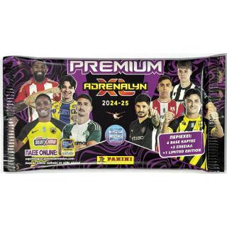 Panini Super League Adrenalyn 2024-25 Premium Booster Pack (10 Κάρτες - 6 Base, 3 Special, 1 Lim.)