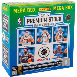 Panini 2023-24 Premium Stock NBA Hoops Mega Box (5 Packs x 10 cards inside)