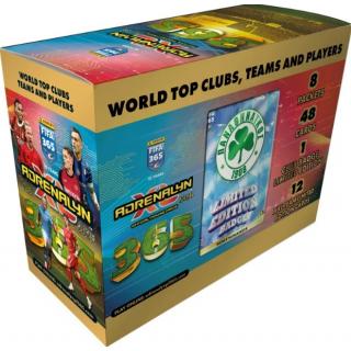 Panini Fifa 365 2025 Adrenalyn Gift Box Παναθηναϊκός (48 Κάρτες + 1 Club Badge + 1 XXL Limited)