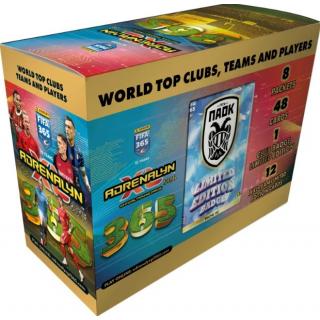 Panini Fifa 365 2025 Adrenalyn Gift Box ΠΑΟΚ (48 Κάρτες + 1 Club Badge + 1 XXL Limited)