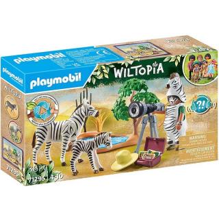 Playmobil Wiltopia - 71295 Φωτογραφίζοντας τις Ζέβρες