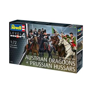 Revell: 1:72 Seven Years War (Austrian Draggons & Prussian Hussars)