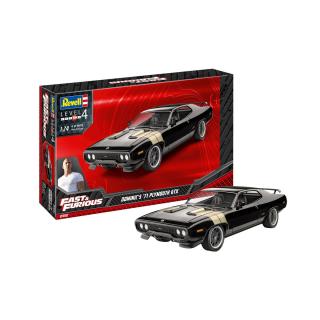 Revell: 1:24 Model Set Fast & Furious Dominic's 1971 Plymouth GTX