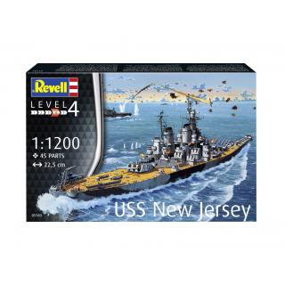 Revell: 1:1200 Battleship USS New Jersey